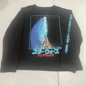 Gap Teen long sleeve T-shirt Star‎ Wars size 8 organic cotton